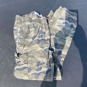 Camo cargo pants